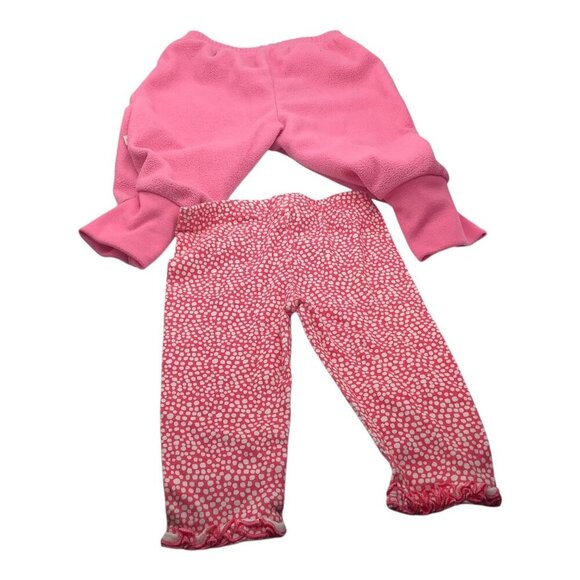 Carter's Baby Girl 4pc Clothing Lot 6-12M Pink & Black Giraffe Top & Pants - Picture 8 of 8
